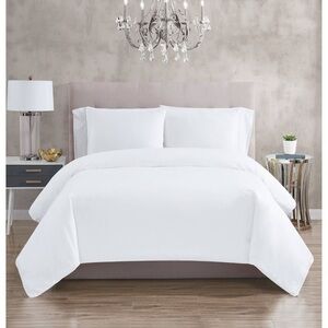 Christian Siriano NY 300 Thread Count Cotton Sateen Duvet Set